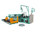 Woven diamond shape mesh fence making machine